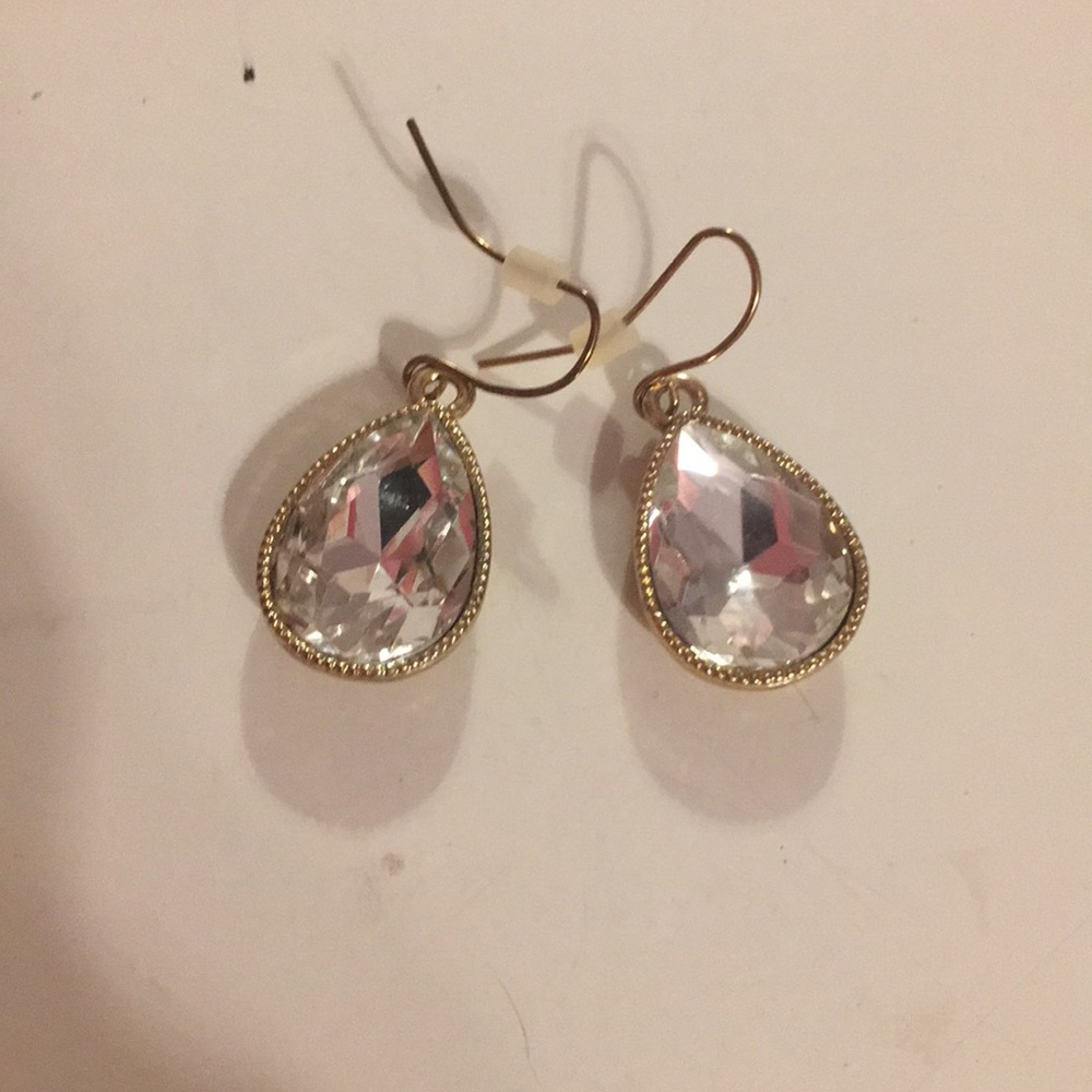 Faux Diamond Earrings